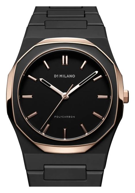 Orologio Black Mesh Polycarbon 40.5 mm D1 MILANO | D1-PCBJ35